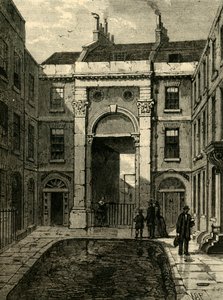 Puerta de Agua de Essex, Calle Essex, Strand, 1881 de Unbekannt