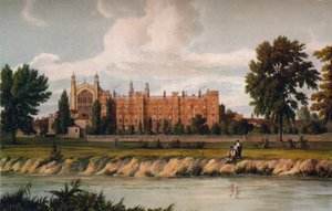 Eton College desde el río, 1911 de Unbekannt