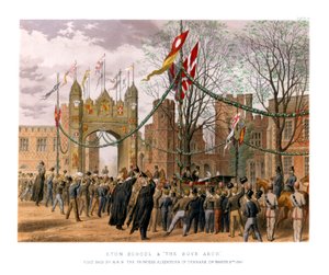 Escuela de Eton y el Arco de los Niños, siglo XIX