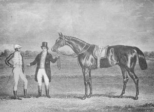 Euclid, segundo en el St. Leger, 1839, después de un empate con Charles XII, c1839, 1911 de Unbekannt