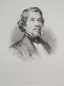 Eugène Delacroix, 1800s de Unbekannt