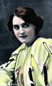 Evie Greene 1875-1917, actriz inglesa, principios del siglo XX de Unbekannt