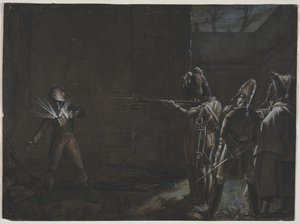 Ejecución del Duque de Enghien, 21 de marzo de 1804 de Unbekannt