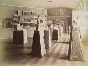 Sala de Exposiciones, Casa de la Asociación de Literatura y Artes, Rusia, 1910s