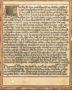 Exhortación contra la avaricia, c. 1470-1475 de Unbekannt