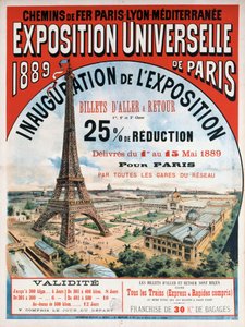 Exposición universal de 1889
