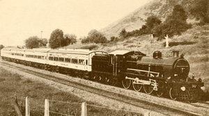 Tren expreso, Bombay, Baroda y Ferrocarril Central de India de Unbekannt