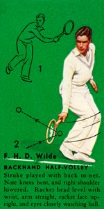 F. H. D. Wilde - Media Volea de Revés, c. 1935 de Unbekannt