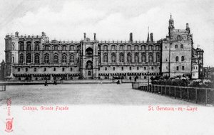 Fachada del Castillo de St Germain-en-Laye, Francia de Unbekannt