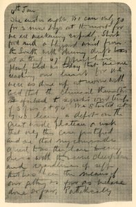 Facsímil de una página del diario de Shackleton, 4 de enero de 1909 de Unbekannt