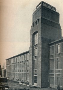 Fábrica de los Establecimientos Nicolle, Wambrechies Nord, arquitecto, Andre Granet, c1928 de Unbekannt