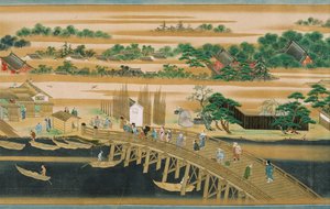 Lugares Famosos del Río Sumida, Segunda Mitad del siglo XVIII de Unbekannt