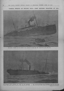 Naufragios Famosos de Tiempos Pasados: Algunos Desastres Históricos en el Mar, 20 de abril de 1912