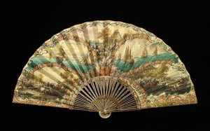 Abanico, 1715-25 de Unbekannt