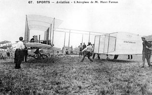 Biplano Farman No 1, c1912