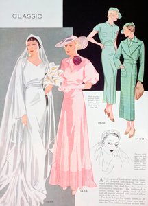 Ilustración de moda, 1935 de Unbekannt