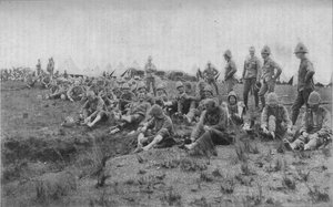 Inspección de pies en Estcourt, 1902 de Unbekannt