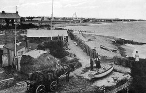 Playa de Felpham, cerca de Bognor Regis, West Sussex, principios del siglo XX de Unbekannt