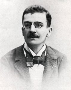 Ferdinand Brunetiere, escritor y crítico francés, finales del siglo XIX