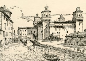 Ferrara: El Palacio Ducal, 1928 de Unbekannt