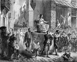 Festival de la Razón, París, 1793 1882-1884