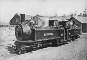Locomotora de vapor No 8 James Spooner del Ferrocarril Ffestiniog, 1872 de Unbekannt