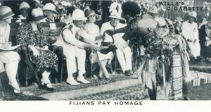 Homenaje de los fiyianos