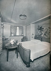Cabina de Primera Clase de Lujo a bordo del Victoria, 1931 de Unbekannt