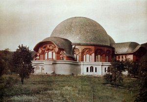 Primer Goetheanum, vista frontal sur, Dornach, Suiza de Unbekannt