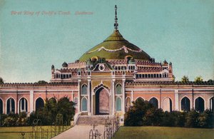 Tumba del primer rey de Oudh. Lucknow, c. 1900