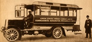 Primer autobús de motor L.G.O.C., 1904, 1933