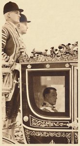 Primer paseo estatal como monarca, 1937 de Unbekannt