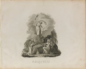Primera edición del Réquiem en re menor, K. 626 de Wolfgang Amadeus Mozart, c. 1800 de Unbekannt