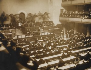 Primera reunión de la Liga de las Naciones, 15 de noviembre de 1920 en Ginebra, 1920