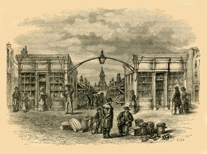 Mercado de la Flota, c1872 de Unbekannt