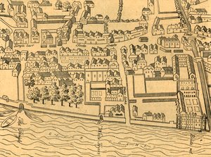 Fleet Street, El Templo, etc., 1897 de Unbekannt