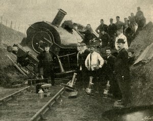 Inundaciones vs. Locomotora - Un Colapso Cerca de St. Erth, 1901