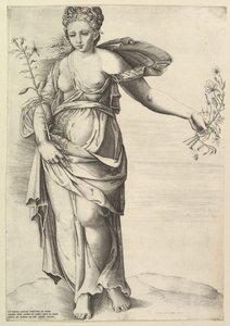Flora, ca. 1560-70 de Unbekannt