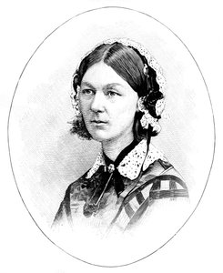 Florence Nightingale 1820-1910, enfermera británica de Unbekannt