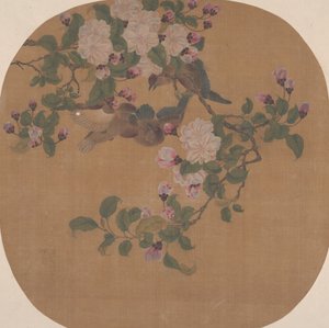 Flores con Pájaros