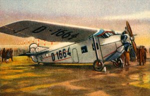 Avión Focke-Wulf A28 Habicht, años 1920, 1932