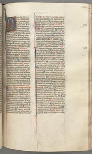 Fol. 233r, Salmo 109, inicial historiada D, Dios Padre e Hijo..., c. 1275-1300 de Unbekannt