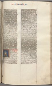 Fol. 341r, Daniel, inicial historiada A, Daniel en el foso de los leones, c. 1275-1300