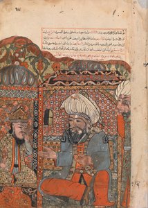 Folio de Kalila wa Dimna, siglo XVIII de Unbekannt