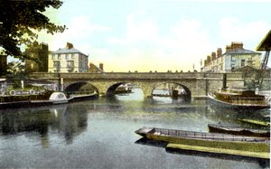 Puente Folly, Oxford, siglo XX de Unbekannt