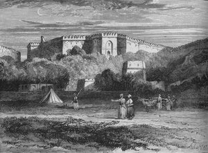Fuerte Rhotas, cerca de Chillianwallah, c. 1880