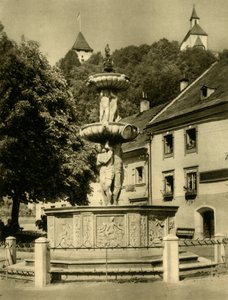 Fuente, Friesach, Austria, c. 1935 de Unbekannt