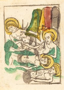 Cuatro mártires - San Acacio, c. 1480 de Unbekannt