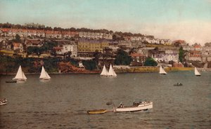 Fowey desde Polruan, c. 1930 de Unbekannt