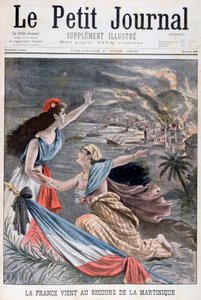 Francia asiste a Martinica, 1902 de Unbekannt